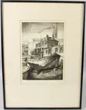 Greenwich by Noël Spencer, etching, sold Jul 2026