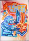 'The Hype' oil on canvas signed unframed 180 x 125cm by Alhier Mousawi, oil on canvas, sold Jun 2026