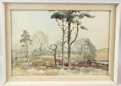Rather Heath, Nr Kendal, Westmoreland by Sydney Passmore, 1968, watercolour, offered Jun 2026