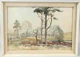 Rather Heath, Nr Kendal, Westmoreland by Sydney Passmore, 1968, watercolour, offered Jun 2026