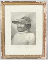 A Man of Oonalashka by John Webber, engraving, sold Jun 2026