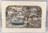Mallards in Flight by Graham Clarke, etching, sold Jun 2026