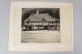 The White Hart Witley by Mortimer Menpes, etching, sold Jun 2026