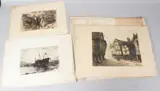 Ramsey - Hunts by John Arthur Poulter, pencil, offered Jun 2026