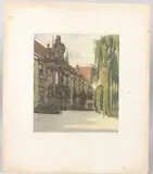 Durnestein Abbey by Emil Singer, etching, sold Jun 2026