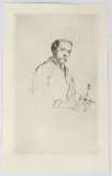 Portrait of Mr Bowles unframed etching 24 by Marcellin Desboutin, etching, offered Jun 2026