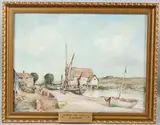 St Osyth The Tide Mill by Dorothy Lightfoot, oil on board, offered May 2026
