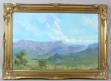 Surprise Ridge by Wendy Mills, oil on board, sold May 2026