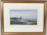 Greenan Castle near Ayr by Charles Arthur Lodder, 1876, watercolour, sold May 2026