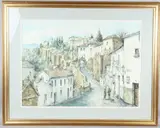 Ronda Southern Spain by Charles Bone, watercolour, sold May 2026