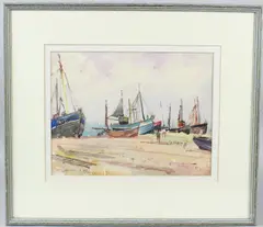 Hastings by Llewellyn Petley-Jones, watercolor, sold May 2026