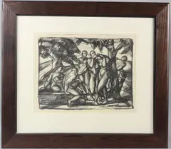 Idyll by Otto Hettner, print, sold May 2026