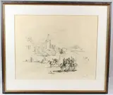 Rome and Cadaqués etching by Salvador Dalí, etching, offered May 2026