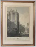 St George's Chapel Windsor north east view aquatint by J Jeakes with by Frederick Nash, print (other), offered May 2026
