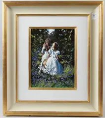 Violet Wood by Sherree Valentine Daines, oil on board, sold Apr 2026