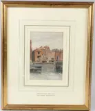 The Camber Portsmouth by Martin Snape, watercolour, sold Apr 2026