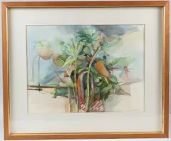 Bouquet by James Winterbottom, watercolour, offered Apr 2026