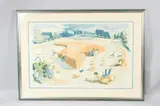 Harvesting by John Nash, lithograph, sold Apr 2026