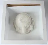 Circular form with McDonald's logo plaster relief in glazed case by Eduardo Paolozzi, sculpture, offered Apr 2026