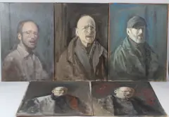 Untitled by George Weissbort, oil, offered Mar 2026
