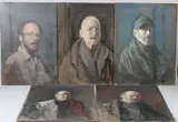 Untitled by George Weissbort, oil, offered Mar 2026