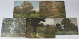 Figures in a landscape by Alfred East, oil on panel, sold Mar 2026