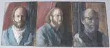 Untitled by George Weissbort, oil on board, offered Mar 2026