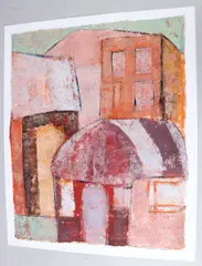 Harmattan Morning by Muraina Oyelami, oil on paper, sold Mar 2026