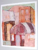 Harmattan Morning by Muraina Oyelami, oil on paper, sold Mar 2026