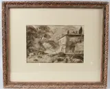 Rocky stream by George Weissbort, watercolour, offered Mar 2026