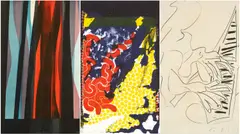 Lunar Sound by Stanley Jones, lithograph, offered Oct 2024