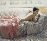 Radiance by Rob Hefferan, pencil, offered Oct 2024
