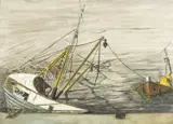 Capsized by Philip Muirden, mixed media, offered Aug 2024