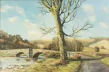 Untitled by Tony Wooding, oil on canvas, offered Aug 2024