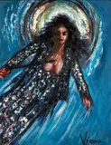 Untitled by Andrew Vicari, oil on canvas, sold Aug 2024