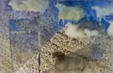Walking in Light by Denis Curry, watercolour, sold Aug 2024