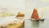 Untitled by James Drummond, watercolor, offered Aug 2024