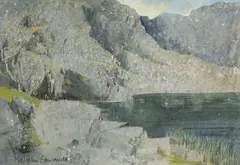 Peace by Malcolm Edwards, watercolour, sold Aug 2024
