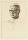 Untitled by Edgar Holloway limited edition, etching, sold Aug 2024