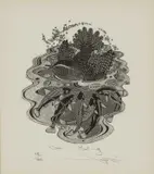 Wren Bathing by Colin See-Paynton limited edition, engraving, sold Aug 2024