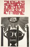 Untitled by Paul Peter Piech, 1987, woodcut, sold Aug 2024