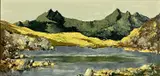 Untitled by Charles Wyatt Warren, oil on board, sold Aug 2024