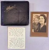 1913 onwards, containing approx. 20 well executed by Interesting Leather Bound Autograph Album, watercolour, offered Aug 2024