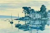 Borth y Gest by Rob Piercy limited edition, print, offered Aug 2024