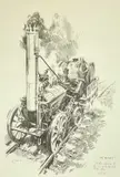 The Rocket by Terence Cuneo, print on paper, offered Jul 2024