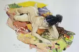 Untitled by Anthony Dalton, watercolour, sold Jul 2024