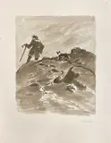 Limited edition by Kyffin Williams, print, sold Jul 2024