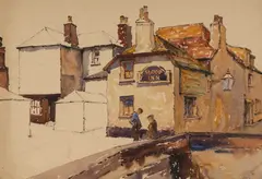 Untitled by Will Evans, watercolour, sold Jul 2024