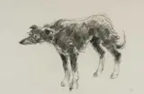 Untitled by Kyffin Williams, mixed media, sold Jul 2024