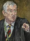 Untitled by David Griffiths, oil on canvas, sold Jul 2024